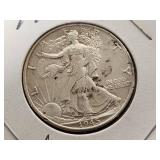 1945 S Walking Liberty Half Dollar Coin