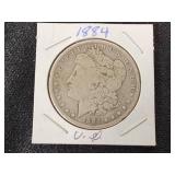 1884 Morgan Silver Dollar Coin