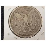 1884 Morgan Silver Dollar Coin
