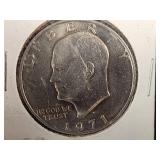 1971 Eisenhower Dollar Coin