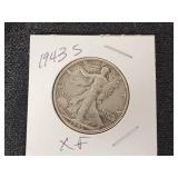1943 Walking Liberty Half Dollar Coin