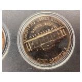 1964 U.S. Mint Proof Coin Set in Display Case