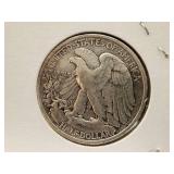 1944 Walking Liberty Half Dollar Coin