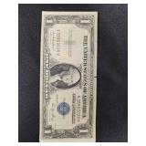 Lot of 3 Vintage Silver Certificate One Dollar Bills Including 1935 and 1957 Series
