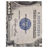 Lot of 3 Vintage Silver Certificate One Dollar Bills Including 1935 and 1957 Series