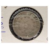 1869 Shield Nickel, Buffalo Nickels 1936 and 1937