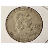 1961 Franklin Half Dollar Coin