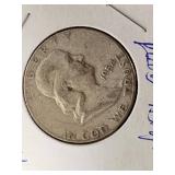 1954 D Franklin Half Dollar Coin