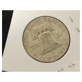 1954 D Franklin Half Dollar Coin