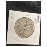 1943 Walking Liberty Half Dollar Coin