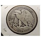 1943 Walking Liberty Half Dollar Coin