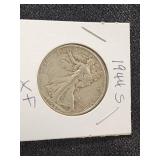 1944 S Walking Liberty Half Dollar Coin