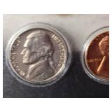 1964 U.S. Coin Set in Display Case