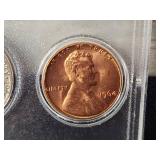 1964 U.S. Coin Set in Display Case