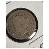 1912 Barber and Liberty Head V-Nickels