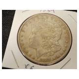 1881 Morgan Silver Dollar Coin