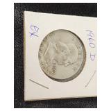 1960 D Franklin Half Dollar Coin