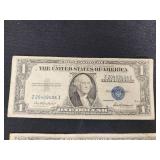 Lot of 3 US Silver Certificates One Dollar Bills Series 1935 and 1957