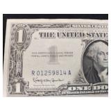 Lot of 3 US Silver Certificates One Dollar Bills Series 1935 and 1957