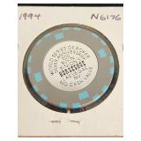 Collection of Casino Chips and Tokens including Binion