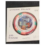 Collection of Casino Chips and Tokens including Binion