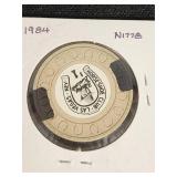 Collection of Casino Chips and Tokens including Binion