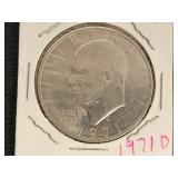 1971 United States Eisenhower Dollar Coin UNC(?)