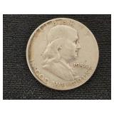 1954 Franklin Half Dollar Coin