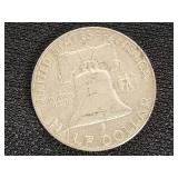 1961 Franklin Half Dollar Coin