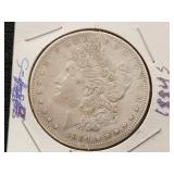1884-S Morgan Silver Dollar Coin
