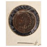 Lot of 3 Indian Head Pennies 1895, 1906, 1903