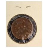 Lot of 3 Indian Head Pennies 1895, 1906, 1903