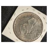 1972 Eisenhower Dollar Coin
