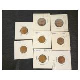 Lot of 1955 Lincoln Wheat Pennies Including Errors and Varieties