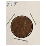 Lot of 1955 Lincoln Wheat Pennies Including Errors and Varieties