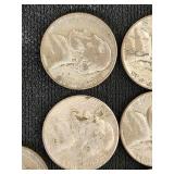 Lot of 20 Nickels primarily from the mid-1940s