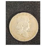 1952 Franklin Half Dollar Coin