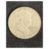 1963 Franklin Half Dollar Coin