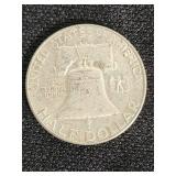 1963 Franklin Half Dollar Coin