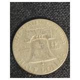 1961 Franklin Half Dollar