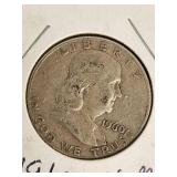1960 D Franklin Half Dollar Coin