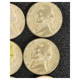 Set of Jefferson Nickels from 1938-1959 including Some 1942-1945 Wartime Nickels