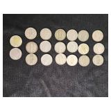 Set of Jefferson Nickels from 1938-1959 including Some 1942-1945 Wartime Nickels