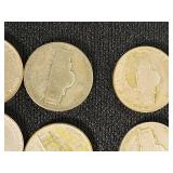 Set of Jefferson Nickels from 1938-1959 including Some 1942-1945 Wartime Nickels