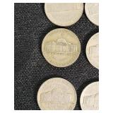 Set of Jefferson Nickels from 1938-1959 including Some 1942-1945 Wartime Nickels