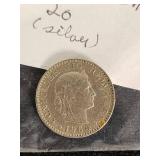 Lot of World Coins Including 1968 Mexico Cinco Centavos and 1963 UK Penny