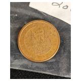 Lot of World Coins Including 1968 Mexico Cinco Centavos and 1963 UK Penny