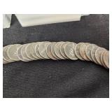 Lot of Lincoln Wheat Pennies from the 1940s and 1950s