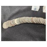 Lot of Lincoln Wheat Pennies from the 1940s and 1950s