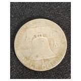 1951 Franklin Half Dollar Coin